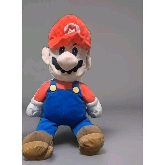 Authentic Nintendo Licensed Super Mario 24" Inch Super Soft Plush Doll Toy - Picture 1 of 5